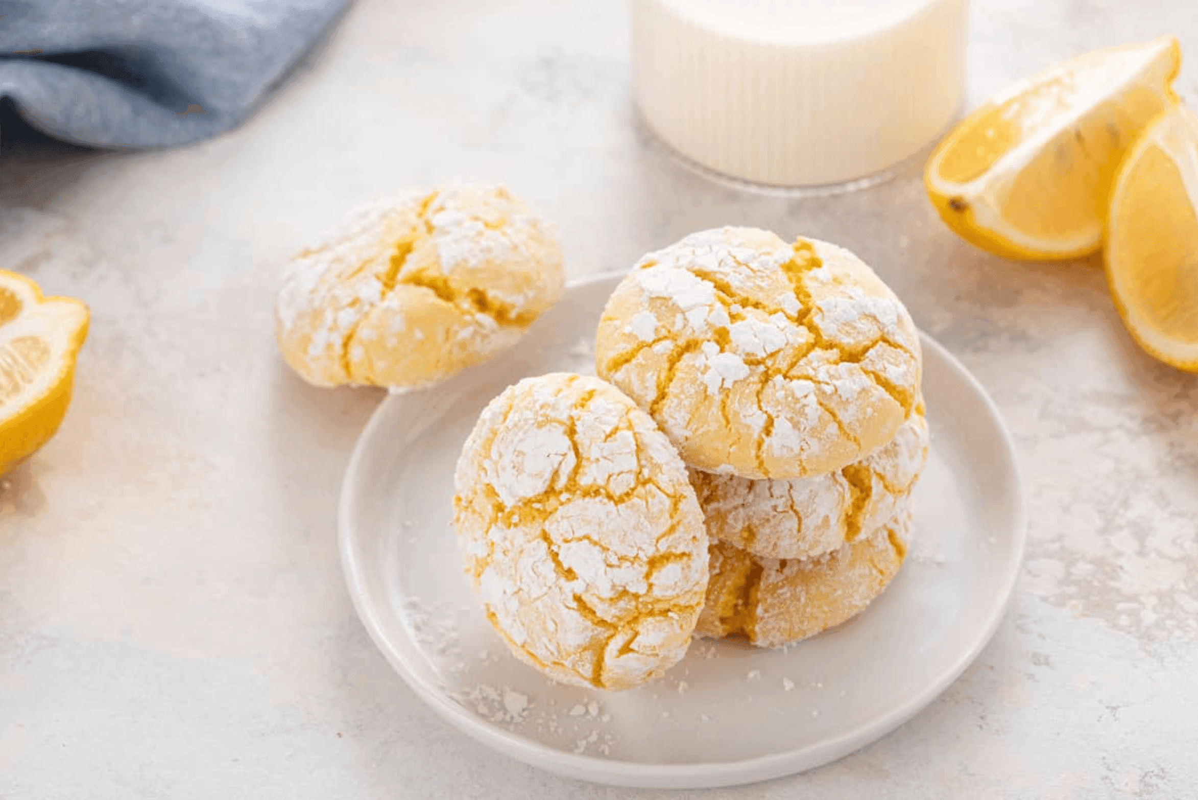 Easy Lemon Crinkle Cookies Recipe – Soft, Chewy & Delicious