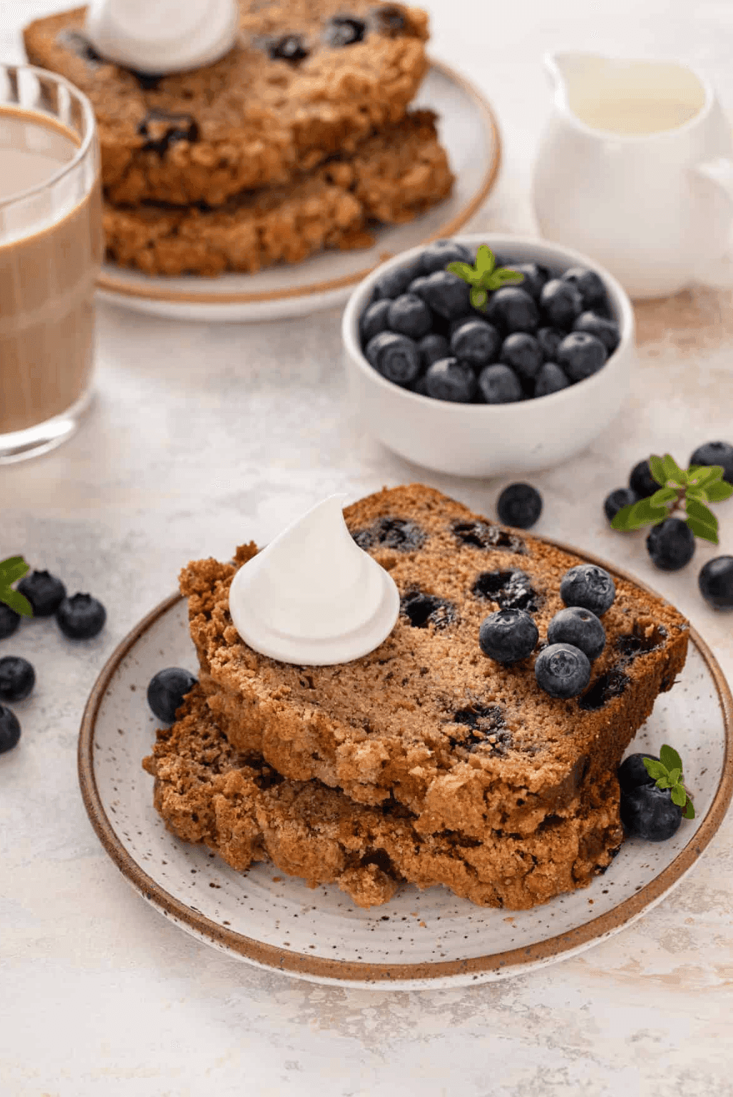 Blueberry Banana Bread with Streusel – Moist & Easy Spring Bake