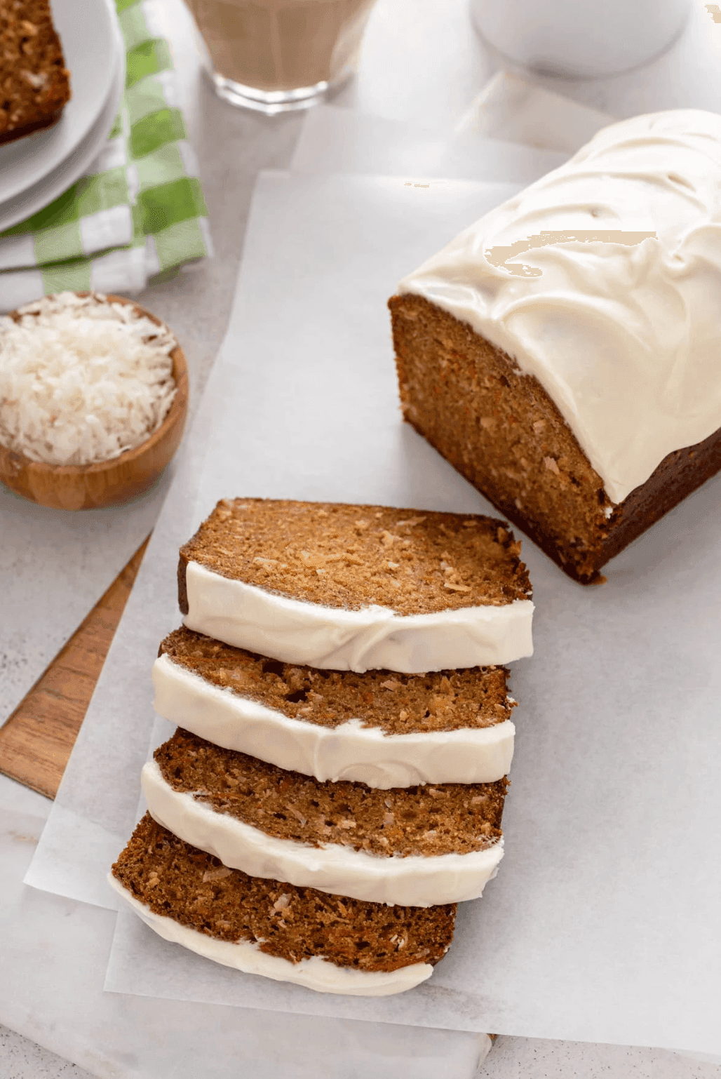 Carrot Cake Bread with Cream Cheese Glaze – Easy Spring Quick Bread Recipe