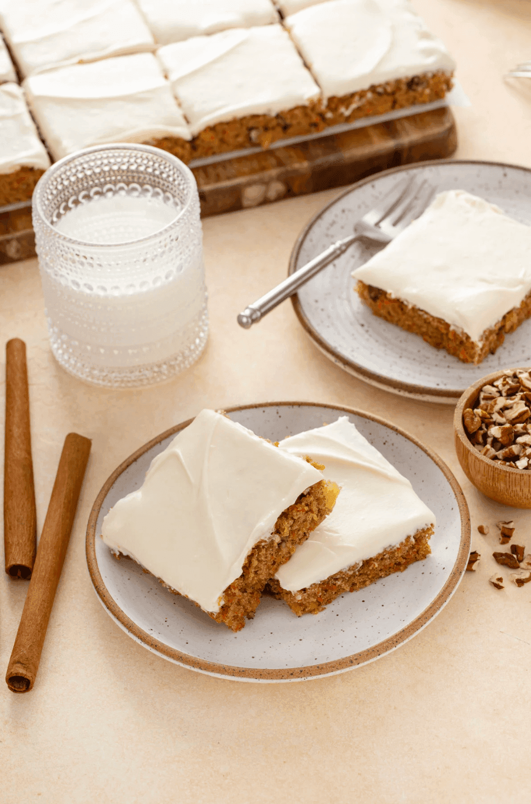 Carrot Cake Bars with Cream Cheese Frosting – Easy Sheet Pan Dessert