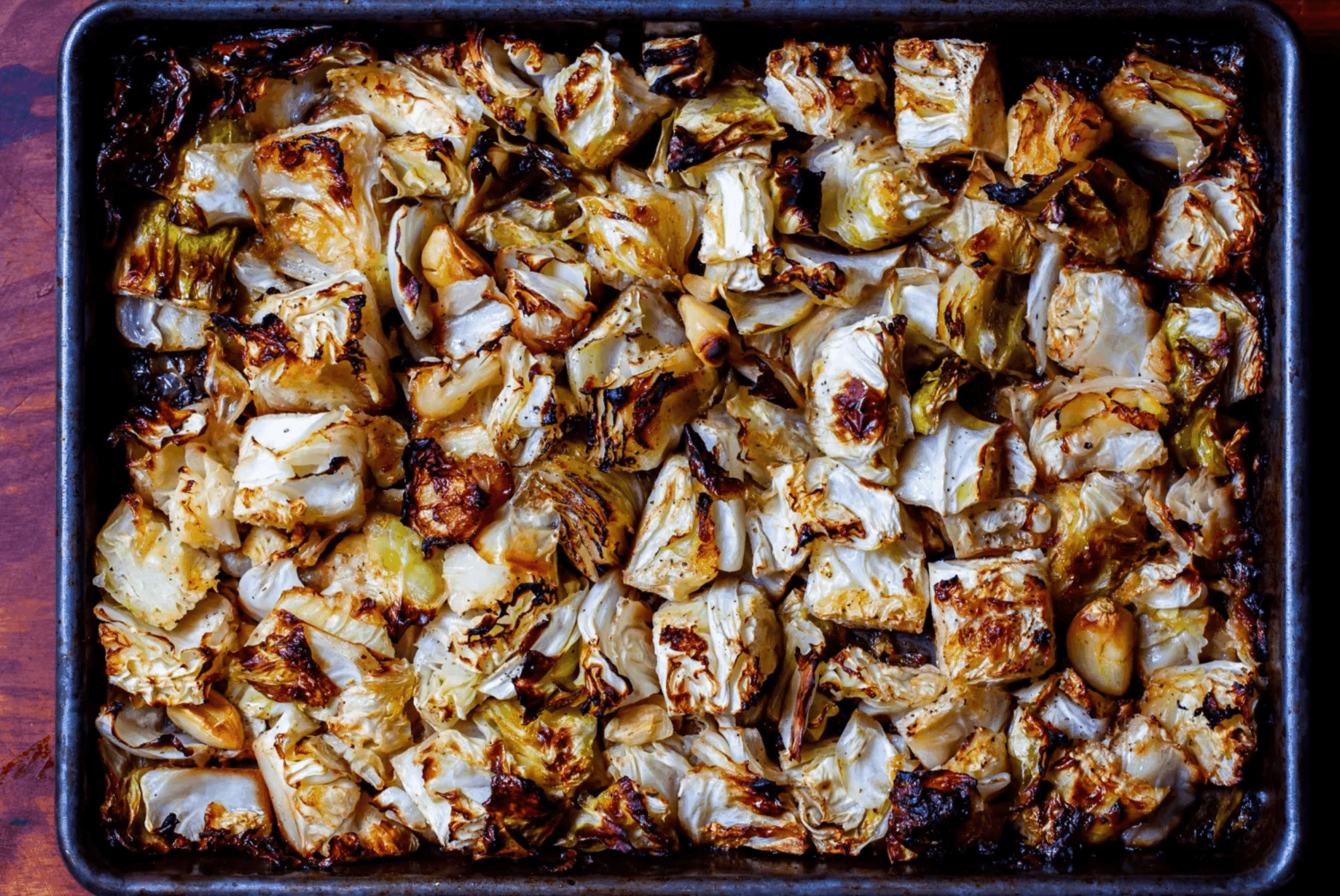 Charred Salt and Vinegar Cabbage Recipe | Easy Roasted Cabbage