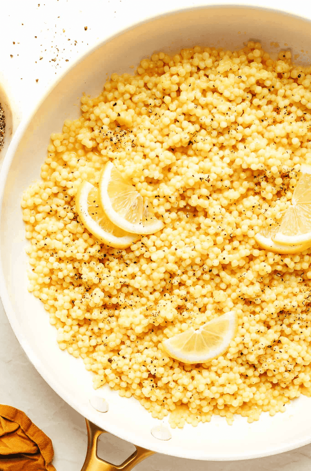 Lemon Parmesan Pearl Couscous Is the Easy Side You’ll Make on Repeat