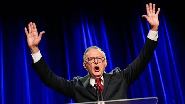 Anthony Albanese secures second term in Australian landslide victory